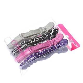 CREWE ORLANDO CROCO SECTION CLIPS - CRACKLE MIXED (PK 4)