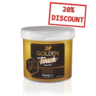 Hive Golden Touch Warm Wax 24K Collection 425g