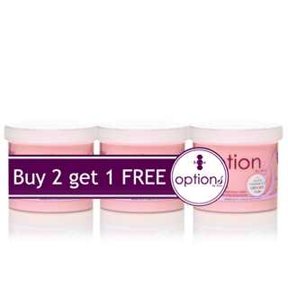 OPTIONS CREME PINK 'SENSITIVE' WAX (3 FOR 2 PACK)
