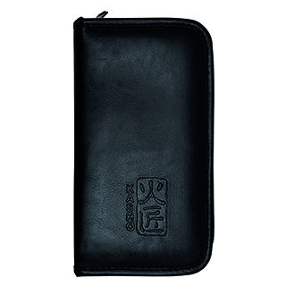 Kasho Razor Case - Holds 2 Razors + Blades (Leather)