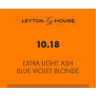 Leyton House - Silk Permanent 10/18 - Extra Light Ash Blue Violet Blonde 100ml