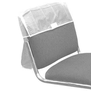 PVC CLEAR 24" CHAIR BACK COVER
