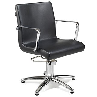 ARIEL HYDRAULIC CHAIR - TRUFFLE