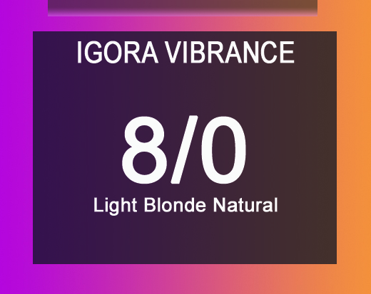 Igora Vibrance 8/0 Light Blonde Natural 60ml