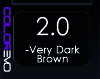 COLOREVO 2/0 VERY DARK BROWN 100ML