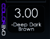 COLOREVO 3/00 DEEP DARK BROWN 100ML