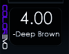 COLOREVO 4/00 DEEP BROWN 100ML
