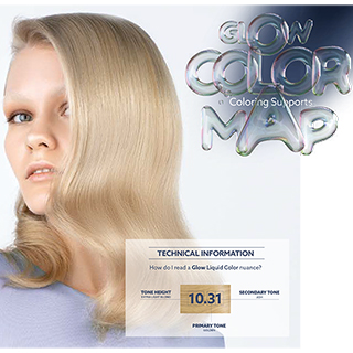 Selective Professional Glow Liquid Color Paper Color Chart