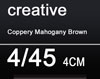 TIGI COPYRIGHT COLOUR CREATIVE 4/45 COPPER MAHOGANY BROWN