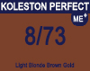 Koleston Perfect Me+ 8/73 Light Brunette Gold Blonde 60ml